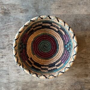 VINTAGE COILED BASKET
